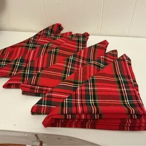 Tartan Plaid Napkins